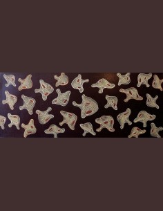 Peinture style aborigène -...