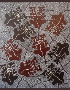 Peinture style aborigène -...