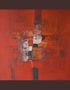 Tableau abstrait moderne -...