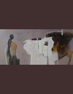 Tableau abstrait moderne -...