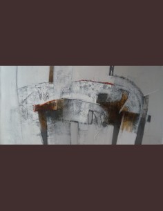 Tableau abstrait moderne -...