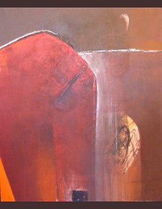 Tableau abstrait moderne -...