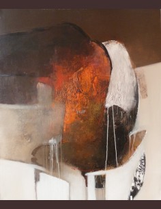 Tableau abstrait moderne -...