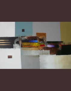 Tableau abstrait moderne -...