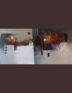 Tableau abstrait moderne -...