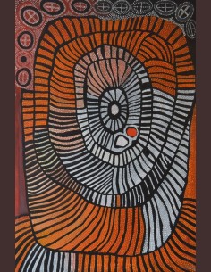 Tableau aborigène moderne -...