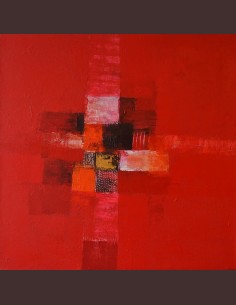 Tableau abstrait design -...