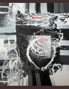 Tableau abstrait moderne -...