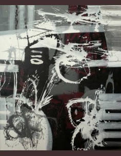 Tableau abstrait moderne -...