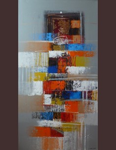 Tableau abstrait moderne -...