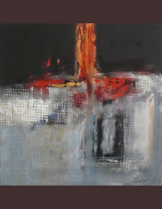 Tableau abstrait moderne -...