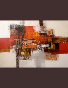 Tableau abstrait moderne -...