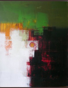 Tableau abstrait moderne -...