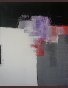 Tableau abstrait moderne -...