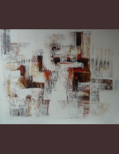 Tableau abstrait moderne -...