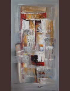 Tableau abstrait moderne -...