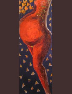 Tableau figuratif moderne -...