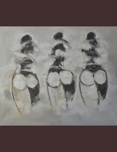 Tableau figuratif moderne -...