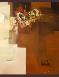 Tableau abstrait moderne -...