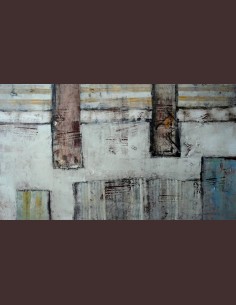 Tableau abstrait moderne -...