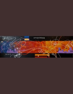 Tableau abstrait moderne -...