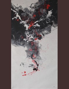 Tableau abstrait moderne -...