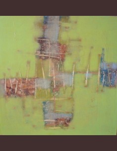 Tableau abstrait moderne -...