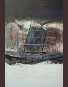 Tableau abstrait moderne -...