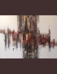 Tableau abstrait moderne -...